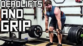 Deadlifts and Grip Work | Strongman Deadlift Session