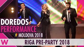 DoReDos "Bella Ciao" LIVE @ Eurovision Pre-Party Riga 2018