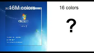 Installing Windows 7 in 16 colors and seeing Media Center