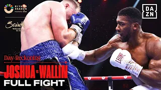 FULL FIGHT | Anthony Joshua vs. Otto Wallin (The Day of Reckoning)