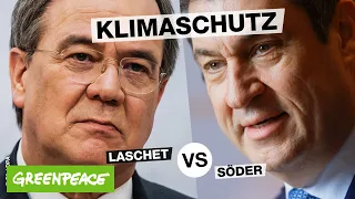 Laschet vs Söder: Was tun sie für Klimaschutz?