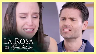 Inés confiesa que vivió un infierno con su exesposo | La Rosa de Guadalupe 3/4 |  Por mi familia