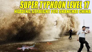 Floods wreak havoc, Category 17 super typhoon heading straight for Shanghai China | China flood 2022