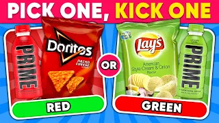 Would You Rather RED vs GREEN Food Edition! 🍓🍏 Daily Quiz