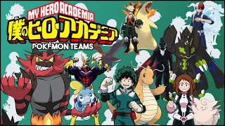 My Hero Academia Pokémon Teams!