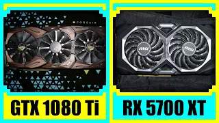 GTX 1080 Ti vs RX 5700 XT in 2022