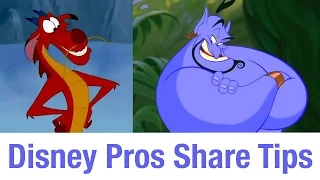 Disney animators share artistic advice