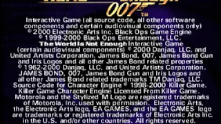 007: The World Is Not Enough (Video Game) - 01 - Main Introduction (EU PlayStation Release)