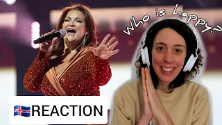 REACTION Hera Björk "Scared of heights" won Söngvakeppnin 2024 ICELAND! Will she go to ESC 2024??🤞🏻