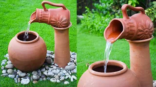 Create a Serene Outdoor Waterfall | DIY Beautiful Water Feature for Your Garden Step by step Guide