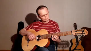 Романс без слов. Russian seven-string guitar Doff RGC