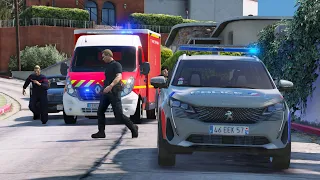 [GTA 5] UNE GROSSE EXPLOSION MOBILISE POMPIERS ET POLICIERS | LSPDFR #972