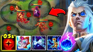 This FORBIDDEN Swain build Snipes you from ACROSS the Map (SPAM POKE WITH W)