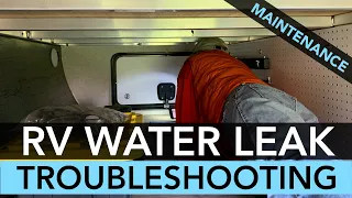 RV Water Leak Troubleshooting