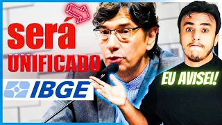 Presidente IBGE Confirma !!! Concurso será realmente UNIFICADO!!! O que muda?