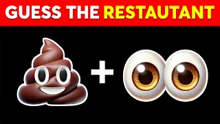 Guess the Fast Food Restaurant by Emoji? 🍔🍕 Emoji Quiz | Quiz Zone