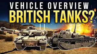 Vehicle overview: BRITISH TANKS / War Thunder