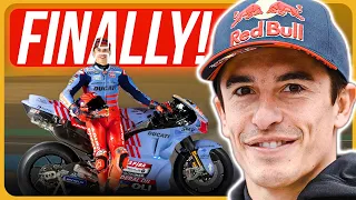 Marc Marquez's FIRST REACTION After Gresini Ducati livery | MotoGP 2024