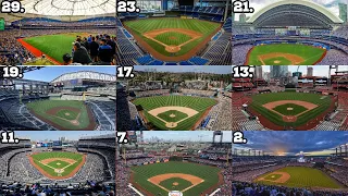 *OFFICIAL* MLB 2023 Stadium Rankings from WORST to BEST