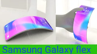 Samsung Galaxy Flex Future Smartphone Concept with Flexible Display