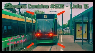 [MPK Poznań] Siemens Combino #506 (Moder. SAATZ) "Potwór z Grudziądza" - Linia nr. 15