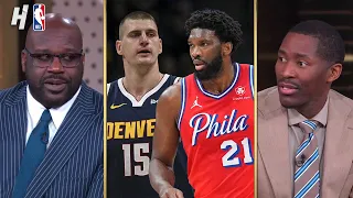 NBA on TNT crew breakdown Embiid vs Jokic