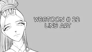 Making webtoon #22 - Line Art