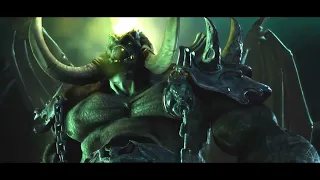4K60FPS Классическая озвучка в концовке компании Орды в Warcraft III Reforged