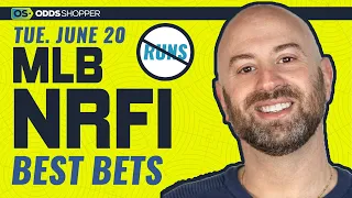 Best NRFI Bets, MLB Picks & Predictions | Tuesday 6/20/23
