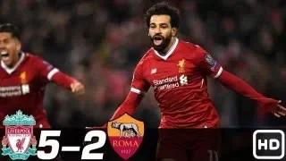 Liverpool vs Roma 5-2 ▪️ Highlights & All Goals ▪️ 24/04/2018 HD