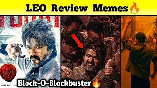 LEO MEME REVIEW 🧊🔥| Thalapathy Vijay's Blockbuster Hit 1000 Cr Confirmed🔥 [Spoiler Alert]