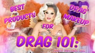 Drag 101 | BEST products for Drag Makeup! | StyledbyEsther