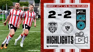 Derry City 2-2 Sligo Rovers - LOI Highlights - 24/05/2024