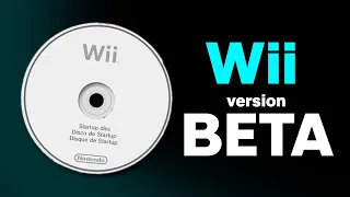 Cette version BETA de la Wii n'a existé que 24H ?