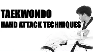 Everything of TAEKWONDO Hand attack techniques 2015ver.