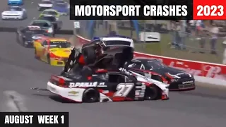 Motorsport Crashes 2023 August Week 1