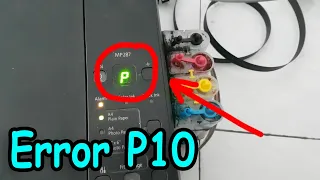 Cara Atasi Printer Cannon Mp287 Error P10 Gak Bisa Buat Ngeprint