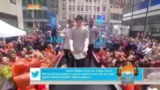 Justin Bieber Live What Do You Mean (Today Show 2015)