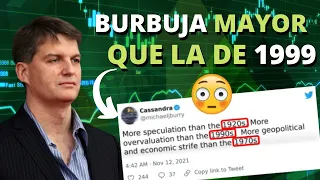 💥Michael Burry lo tiene claro y VENDE todas sus ACCIONES, excepto 6 👉 Peor burbuja que la punto com