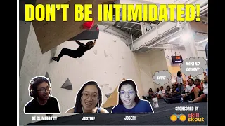 Beginner climber tips on how to overcome intimidation!