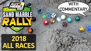 Marble Race: Sand Marble Rally 2018 - All Events!