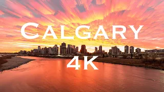 Calgary 4K | Alberta | West Canada | Downtown | Bow River | Drone | Time-Lapse | Globe Trotter