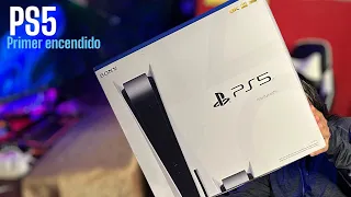 Primer encendido de PS5 / conexión inicial paso a paso