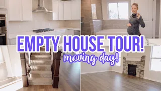 🏠 EMPTY HOUSE TOUR! // IT'S MOVING DAY! // WALKTHROUGH OF OUR NEW HOME // BECKY MOSS