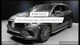New 2024 Mercedes-Benz EV EQS 450 4MATIC® SUV MB of Scottsdale Phoenix