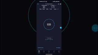 T-Mobile 5G Home Internet Speed Test Results On A Sunday Night With No Waveform Antenna Connected.