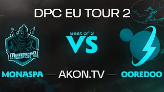 🔴DOTA 2 [RU] Team Monaspa vs Ooredoo Thunders [bo3] DPC WEU 2023 Tour 2, Division I, Table