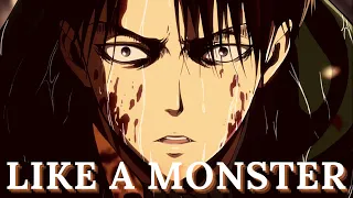 Skillet-Monsters / Levi Ackerman / Attack on Titan「 AMV 」