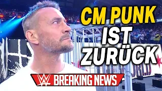 CM Punk ist zurück! | WWE BREAKING NEWS