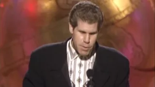 Ron Perlman Wins Best Actor TV Series Drama - Golden Globes 1989